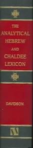 The Analytical Hebrew And Chaldee Lexicon HB - Benjamin Davidson